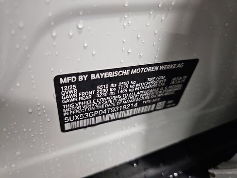 New 2026 BMW X3 xDrive30 w/ Convenience Package image 37