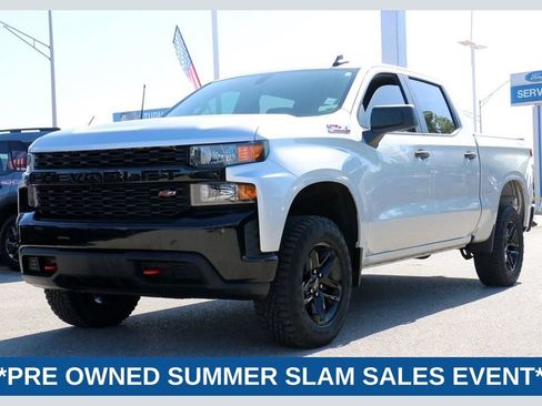 Used 2022 Chevrolet Silverado 1500 Custom Trail Boss w/ LPO, Dark Essentials Package AWD/4WD image 1