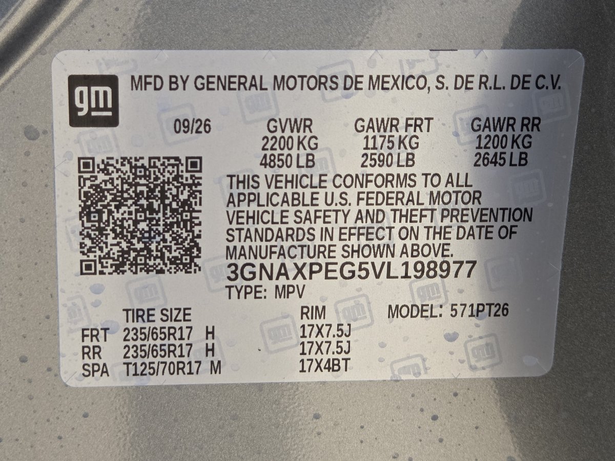 New 2027 Chevrolet Equinox LT w/ Convenience Package II AWD/4WD image 41