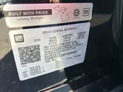 New 2026 Chevrolet Traverse LT image 36