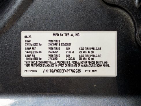 Used 2023 Tesla Model Y Performance AWD/4WD image 28