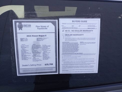 Used 2026 Nissan Rogue S image 33