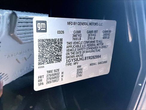 New 2026 Cadillac Escalade ESV 2WD w/ LPO, Floor Liner Package image 38