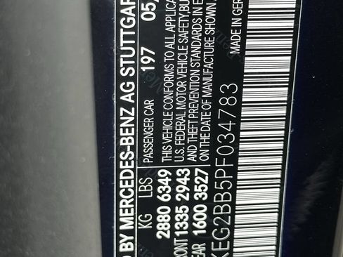 Certified 2023 Mercedes-Benz EQE 350+ Sedan image 37