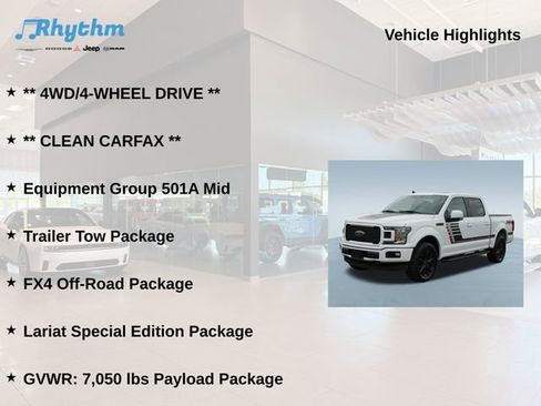 Used 2019 Ford F150 Lariat AWD/4WD image 5