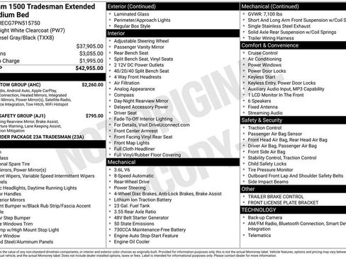 Used 2023 RAM 1500 Tradesman w/ Trailer Tow Group image 6