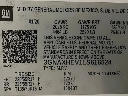 Used 2020 Chevrolet Equinox LS FWD image 10
