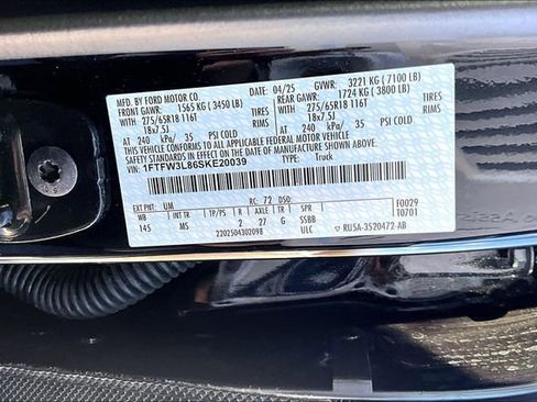 Used 2025 Ford F150 XLT w/ Equipment Group 301A Standard AWD/4WD image 32