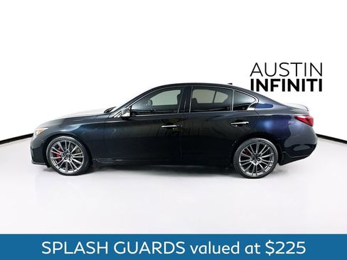 Certified 2023 INFINITI Q50 Red Sport 400 w/ Black Opal Edition RWD image 4