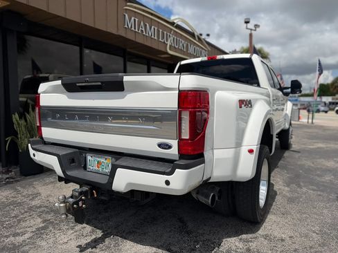 Used 2022 Ford F450 Platinum w/ FX4 Off-Road Package AWD/4WD image 12