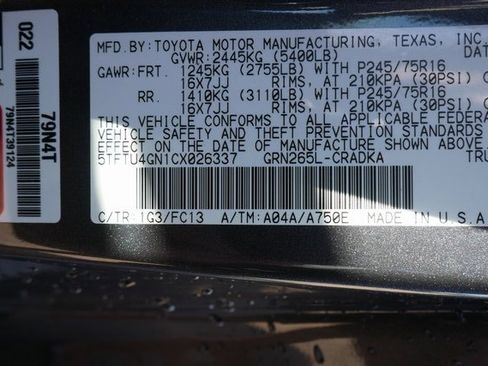 Used 2012 Toyota Tacoma PreRunner image 24