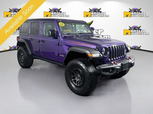 Used 2023 Jeep Wrangler Unlimited Rubicon w/ Xtreme Recon 35" Tire Package AWD/4WD image 3