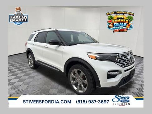 Used 2020 Ford Explorer Platinum w/ Premium Technology Package AWD/4WD image 1