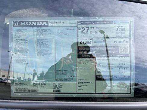 New 2026 Honda HR-V LX image 30