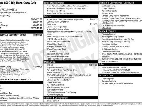 Used 2021 RAM 1500 Big Horn AWD/4WD image 38