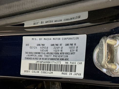 Used 2024 MAZDA MAZDA3 s image 12