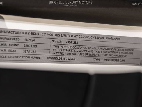 Used 2025 Bentley Flying Spur Plug-In Hybrid w/ First Edition Specification AWD/4WD image 43