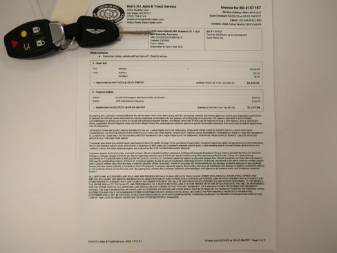 Used 2008 Aston Martin DB9 Volante RWD image 58