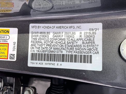 Certified 2021 Acura TLX w/ A-SPEC Pkg image 35