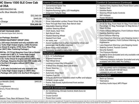 Used 2022 GMC Sierra 1500 SLE image 10