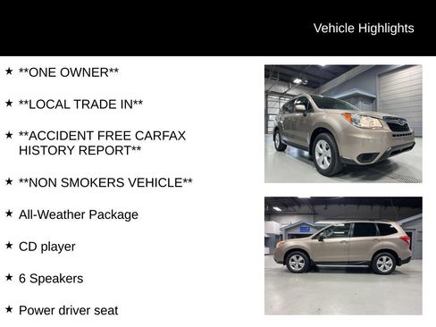 Used 2016 Subaru Forester 2.5i Premium w/ All-Weather Package AWD/4WD image 12