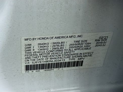 Used 2022 Acura MDX w/ Advance Package AWD/4WD image 38