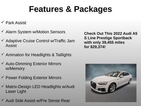 Used 2022 Audi A5 2.0T Prestige AWD/4WD image 8