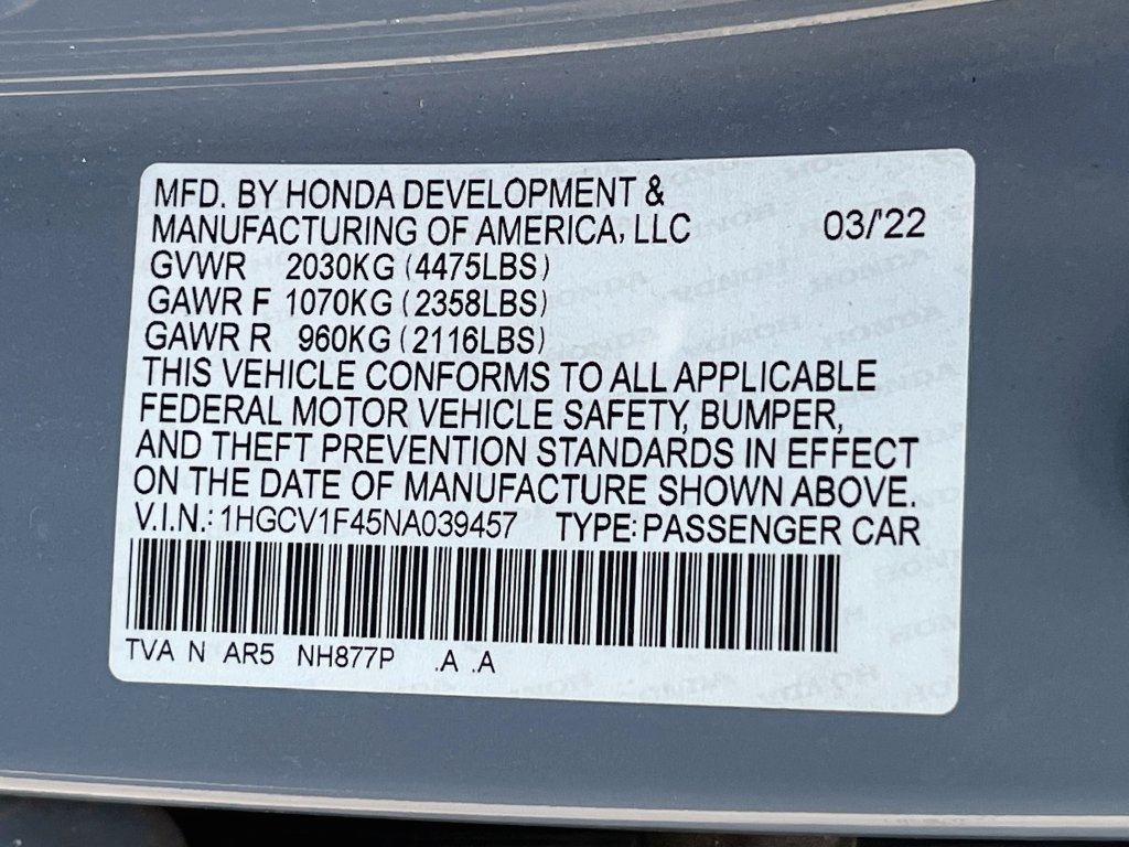 Used 2022 Honda Accord Sport Special Edition image 30