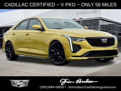 Certified 2024 Cadillac CT4 V w/ LPO, Blue Accent Package