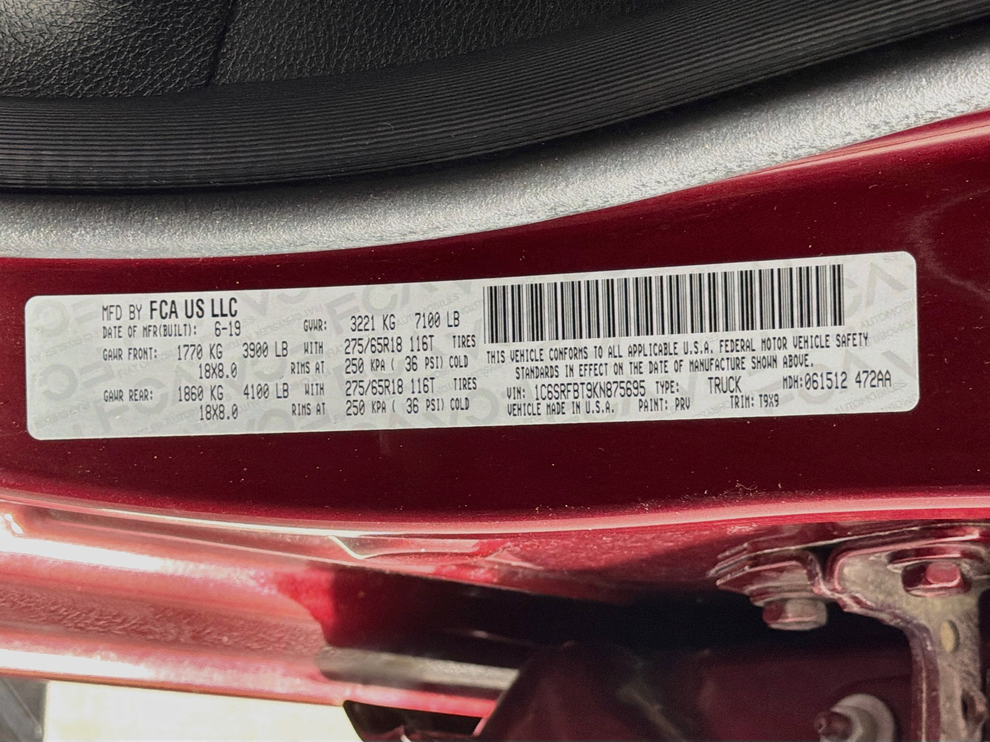 Used 2019 RAM 1500 Big Horn AWD/4WD image 12