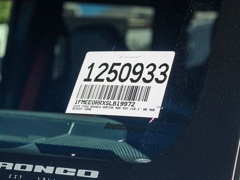 New 2025 Ford Bronco Raptor image 31