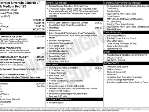 Used 2012 Chevrolet Silverado 2500 LT w/ Interior Plus Package image 35