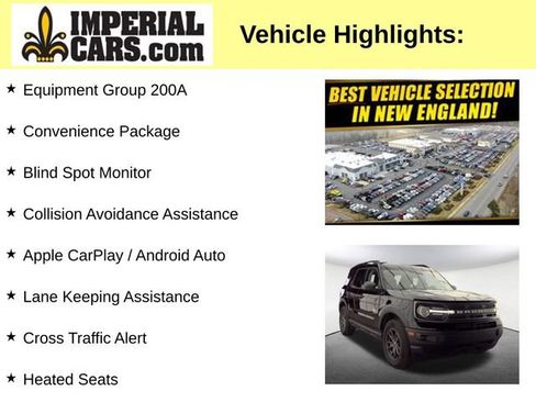 Used 2023 Ford Bronco Sport Big Bend w/ Convenience Package AWD/4WD image 3