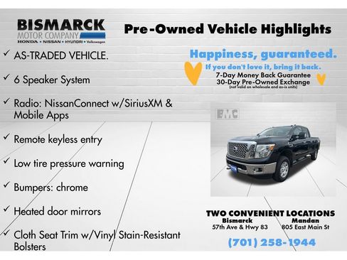 Used 2017 Nissan Titan SV AWD/4WD image 5