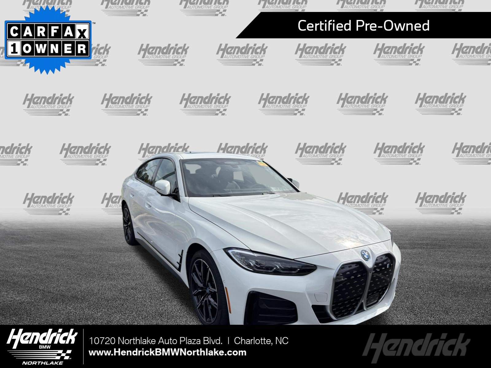 Certified 2024 BMW i4 eDrive40 w/ M Sport Package RWD image 1