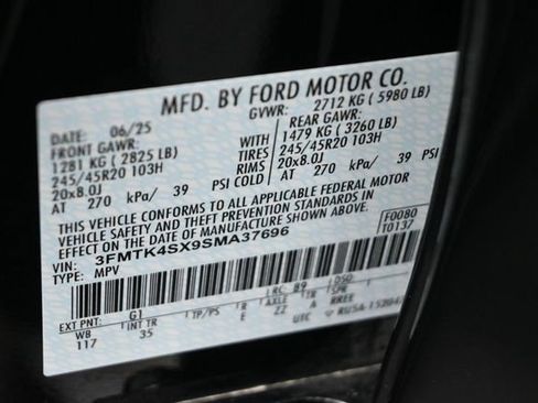 Certified 2025 Ford Mustang Mach-E GT AWD/4WD image 34