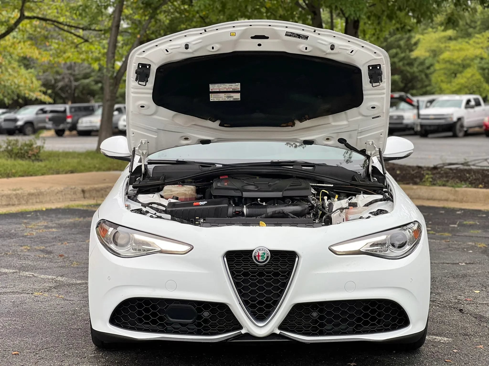Used 2019 Alfa Romeo Giulia Ti Sport w/ Quick Order Package 22S Sport AWD/4WD image 38