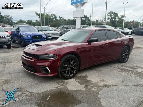 Used 2021 Dodge Charger SXT w/ Blacktop Package RWD image 3