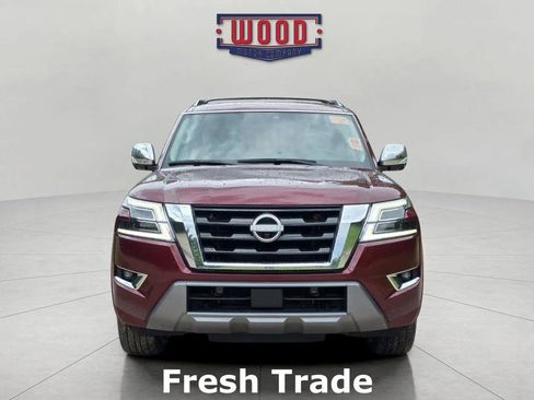 Used 2023 Nissan Armada Platinum w/ Captain's Chairs Package AWD/4WD image 6