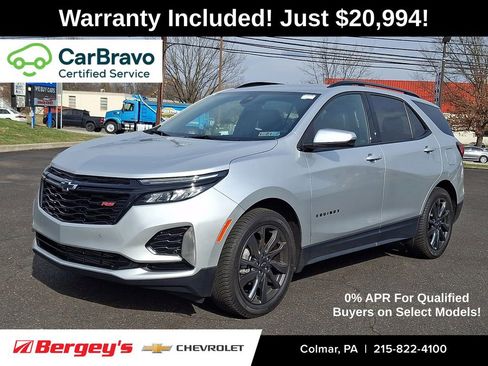 Certified 2022 Chevrolet Equinox RS w/ RS Leather Package image 1