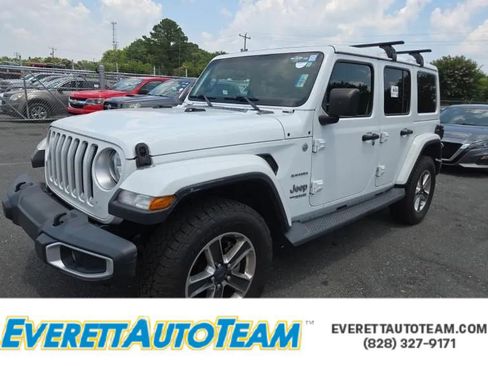 Used 2019 Jeep Wrangler Unlimited Sahara AWD/4WD image 1