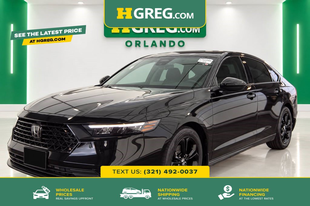 Used 2025 Honda Accord SE image 1
