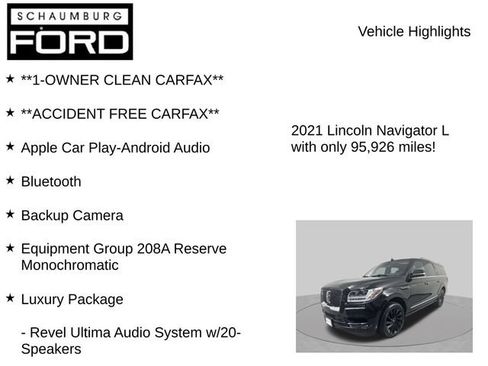Used 2021 Lincoln Navigator L Reserve AWD/4WD image 7