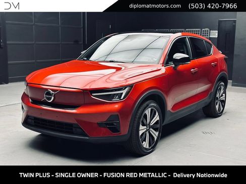 Used 2023 Volvo C40 P8 Recharge Plus w/ Climate Package AWD/4WD image 1