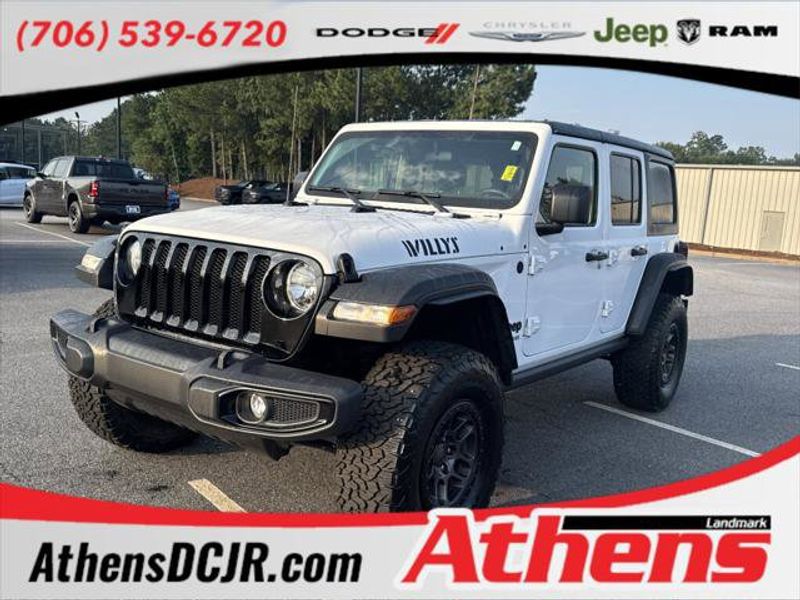 Certified 2022 Jeep Wrangler Unlimited Sport w/ Xtreme Recon 35" Tire Package image 1