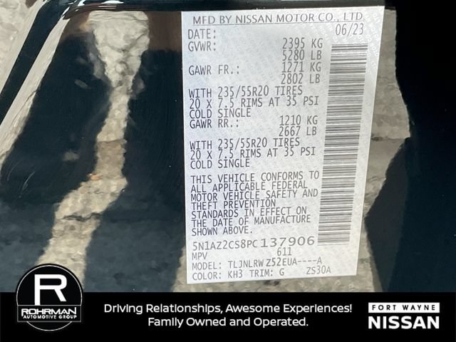 Certified 2023 Nissan Murano SL AWD/4WD image 41