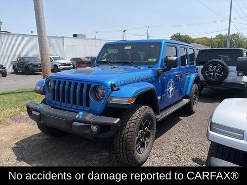 Used 2021 Jeep Wrangler Unlimited Rubicon 4xe w/ Steel Bumper Group AWD/4WD image 2