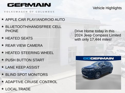 Used 2024 Jeep Compass Limited AWD/4WD image 5