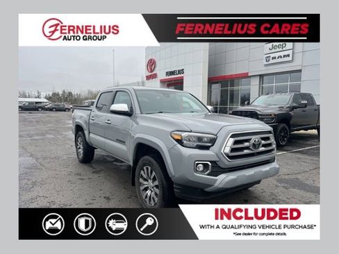 Used 2021 Toyota Tacoma Limited w/ Blackout Package (TMS) image 1