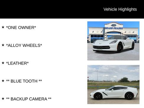 Used 2019 Chevrolet Corvette Stingray Coupe w/ 1LT RWD image 4